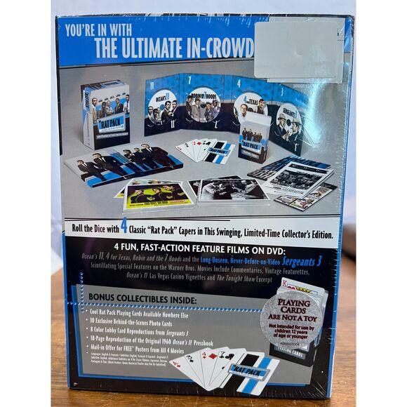 The Rat Pack Ultimate Collector's Edition DVD set with Bonus Collectibles - Picture 2 of 3